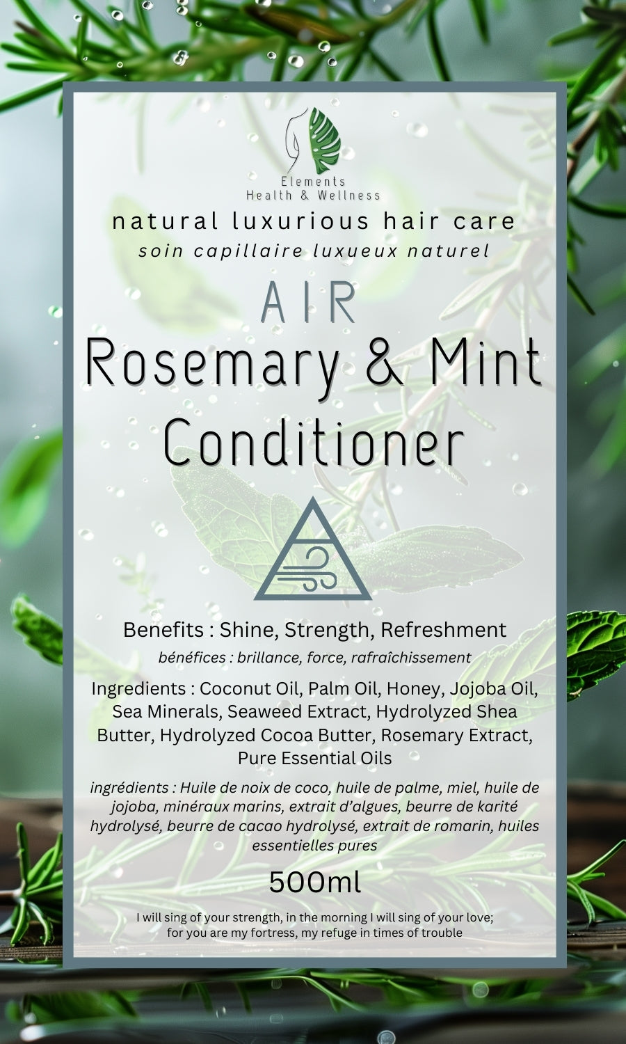 Rosemary Mint Elements Conditioner