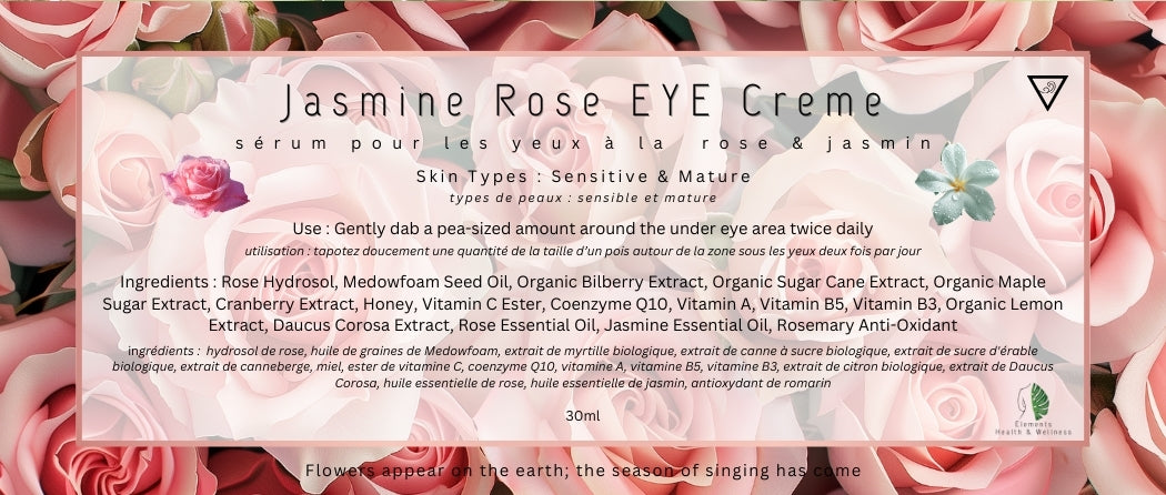 Eye Creme Jasmin Rose