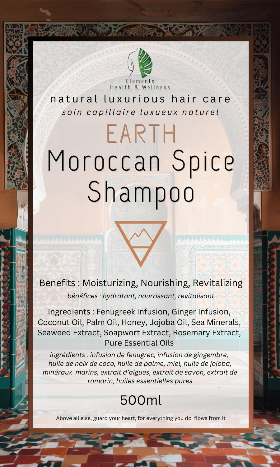 Moroccan Spice Elements Shampoo