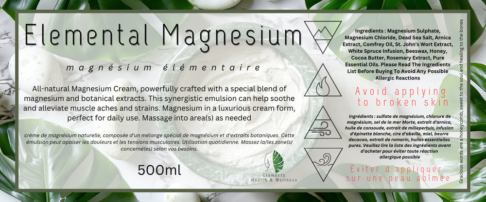 Elemental Magnesium Cream